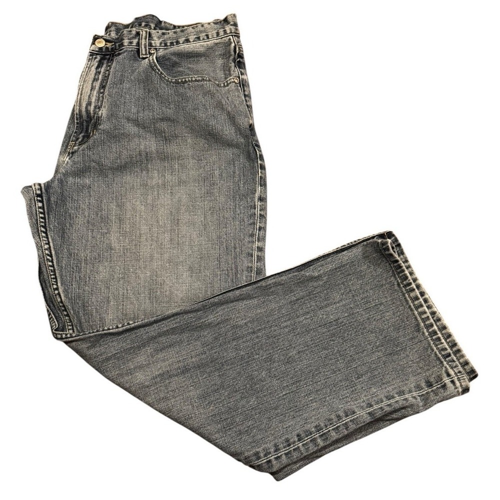 Structure Denim Jeans Mens 38x30 Blue Straight Leg Classic Casual